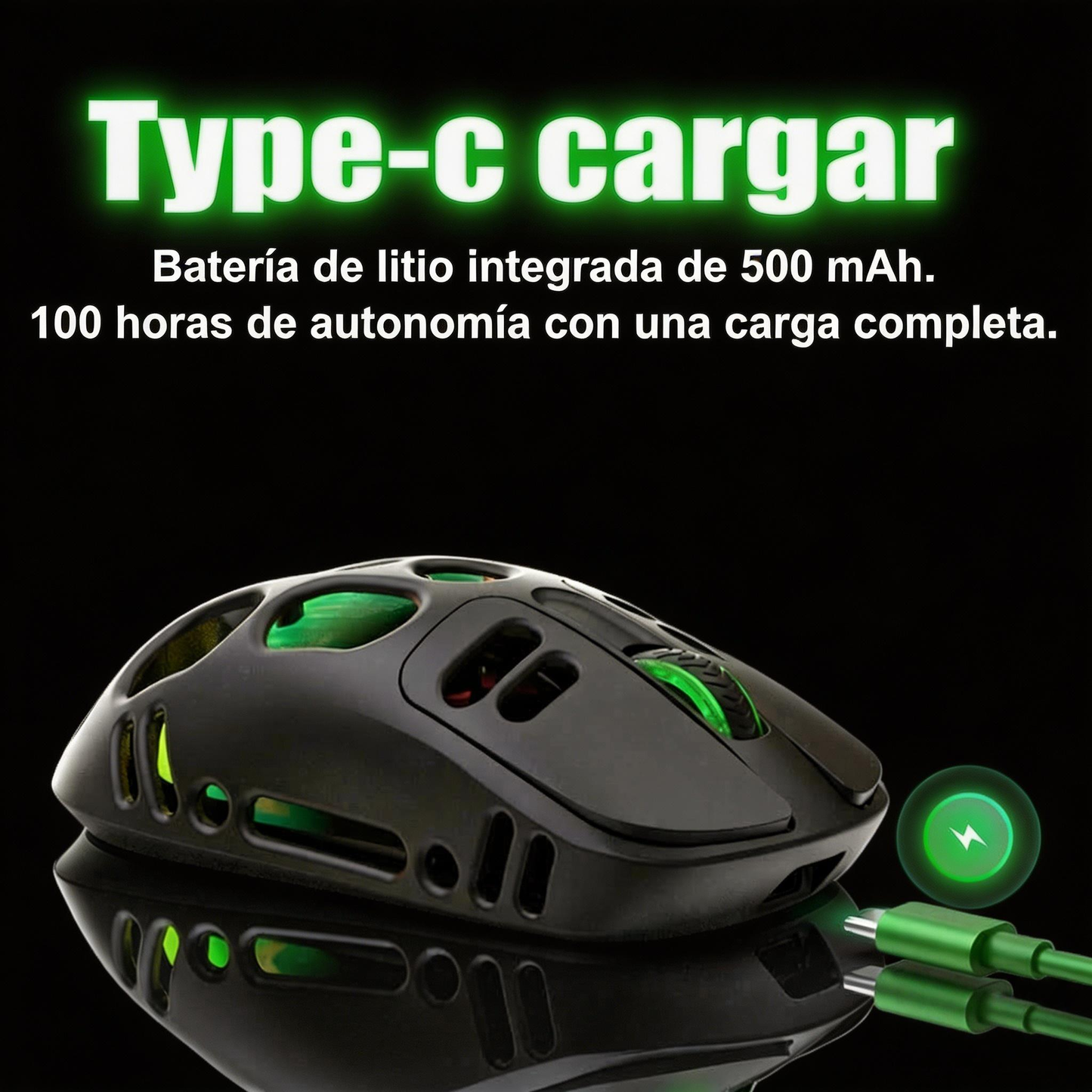 Este ratón inalámbrico utiliza el chip PAW3311 y admite conexión Bluetooth, 2.4G y por cable, iluminación RGB y una sensibilidad DPI máxima de 12000 ,Frecuencia de retorno máxima 1000 Hz,Su diseño ligero pesa tan solo 69g